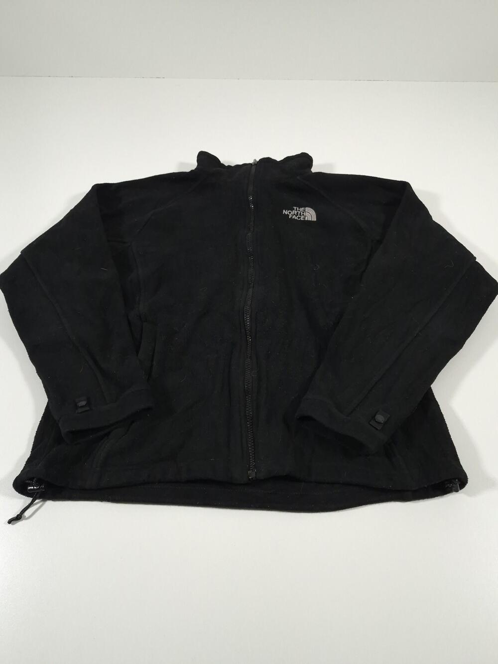 The North Face Jacket Womens Medium Black Fleece Full Zip Outdoor Warm Layer